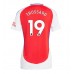 Arsenal Leandro Trossard #19 Hjemmedrakt Dame 2024-25 Korte ermer